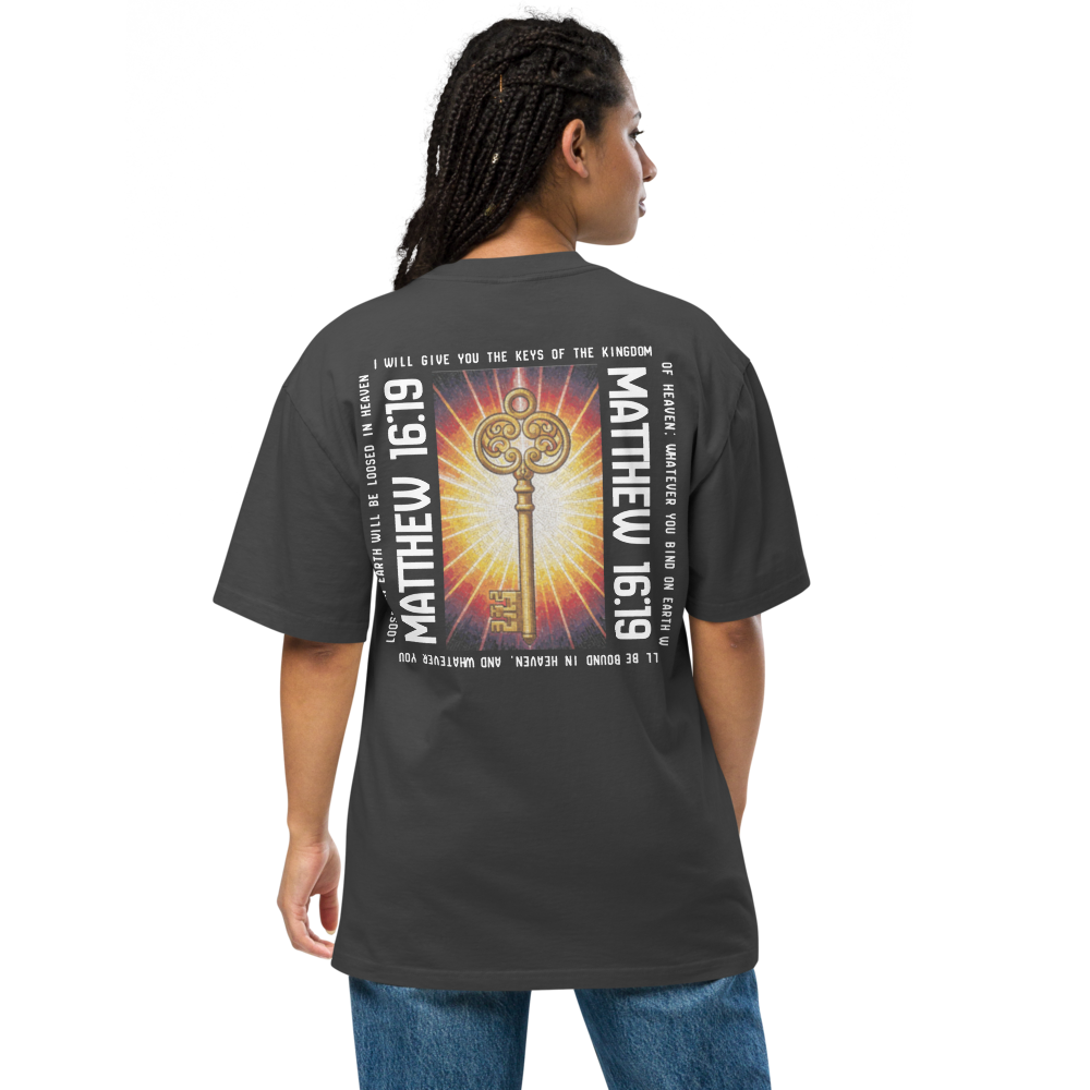 Keys Mosaic Oversized Crewneck